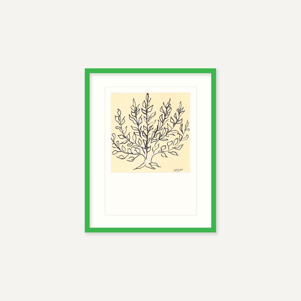 그릿시즌(GREET SEASON) 앙리 마티스 Le Buisson, 1951 (액자 포함)