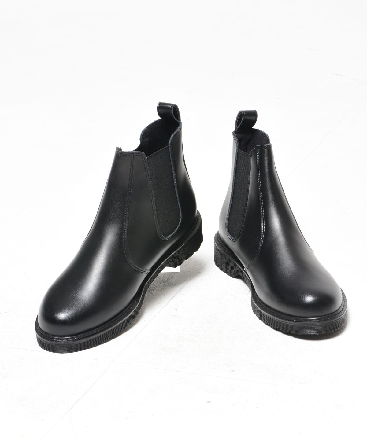 슈피트(SHUFIT) 소가죽 첼시부츠 COW SKIN 블랙 앵클 부츠 SFT-306