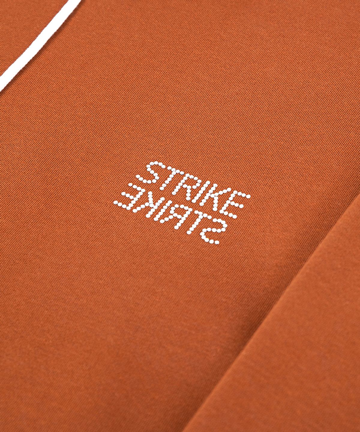 스트라이크(STRIKE) Soft Crystal Logo Over Hoodie (CAMEL)
