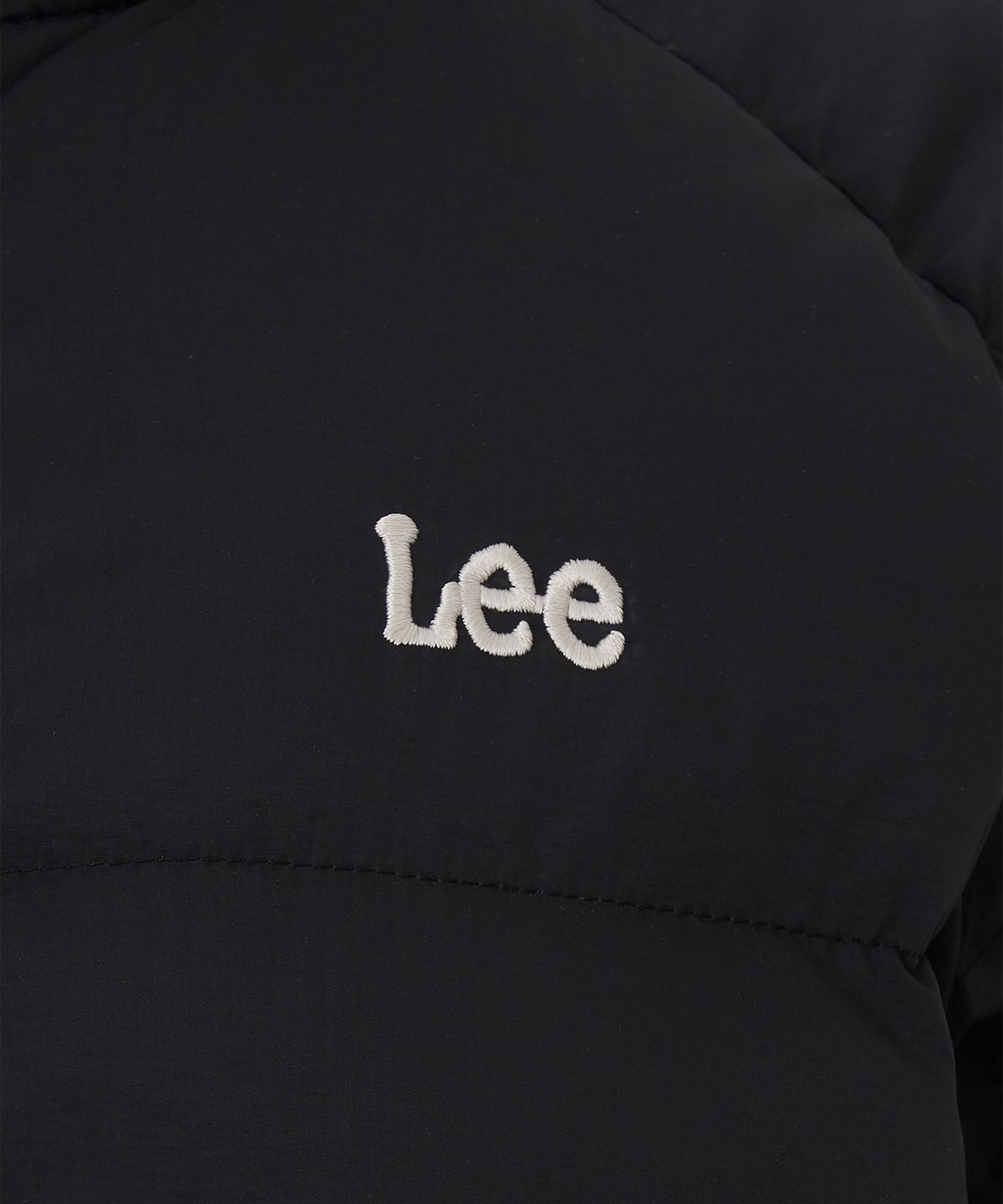 리(LEE) 우먼 래글런 숏 다운 블랙