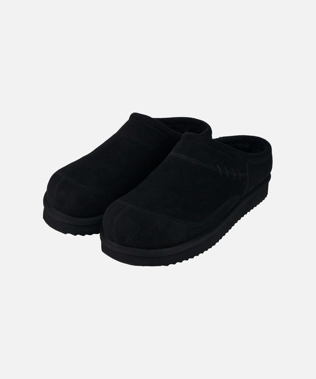 드로우핏(DRAW FIT) 울 스너그 슬라이드 [BLACK]
