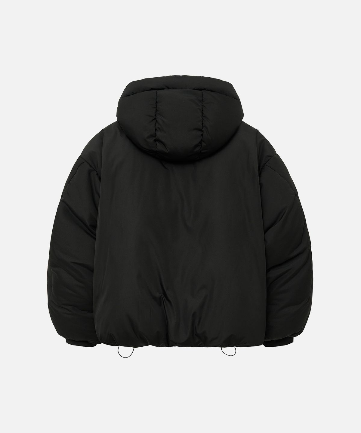 드로우핏(DRAW FIT) 미니멀 후론 후드 다운 자켓 [BLACK]