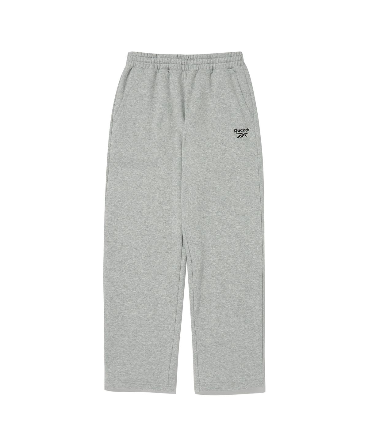 리복(REEBOK) 2WAY 기모 스웨트 팬츠 - 그레이