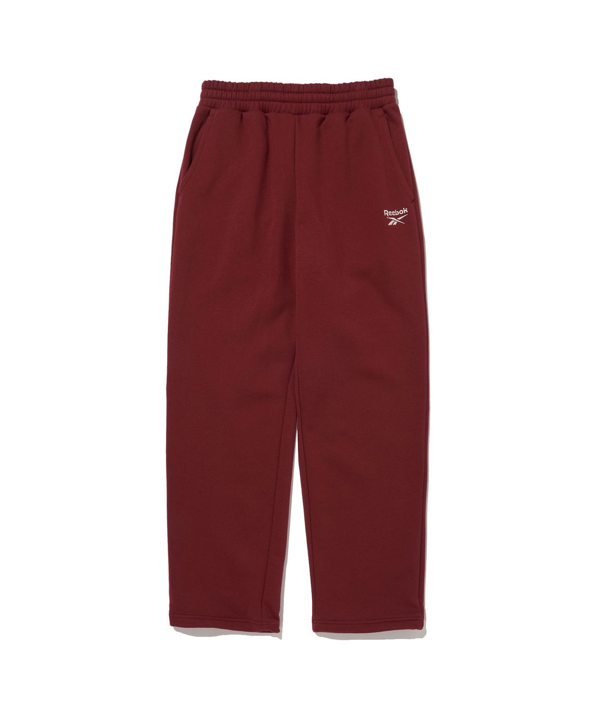 리복(REEBOK) 2WAY 기모 스웨트 팬츠 - 레드