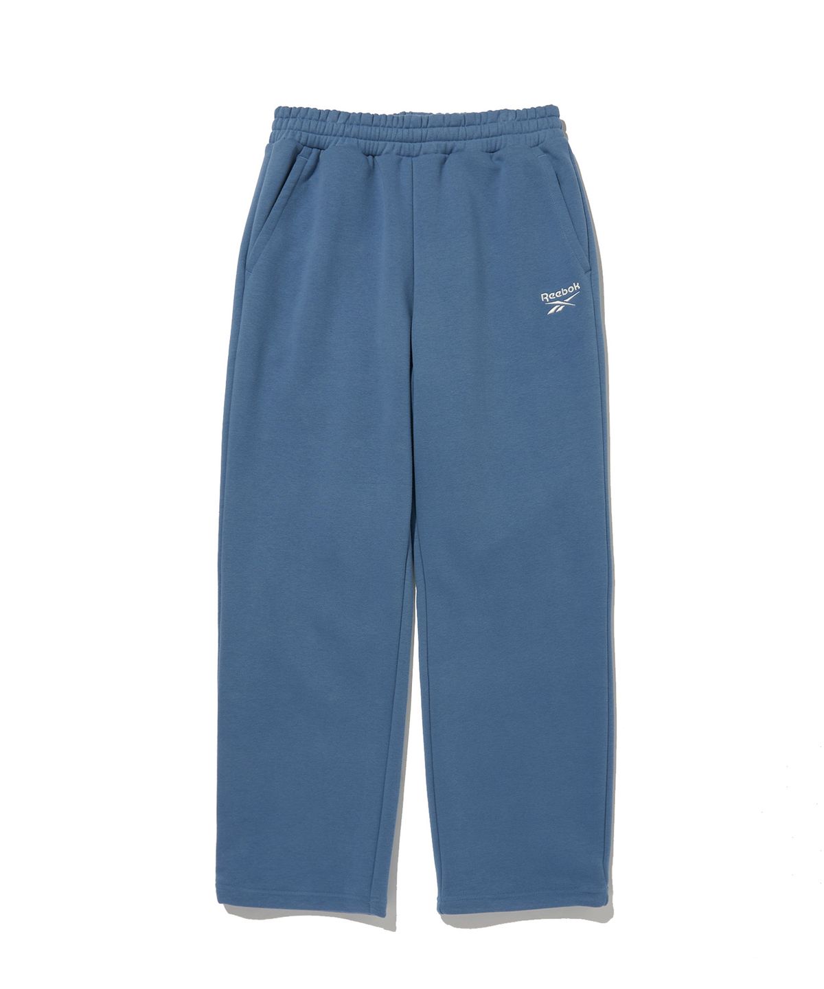 리복(REEBOK) 2WAY 기모 스웨트 팬츠 - 블루