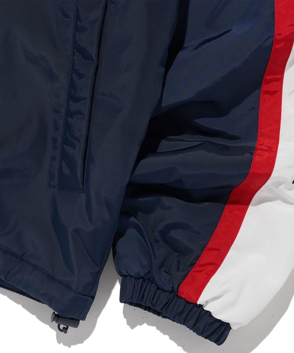 리복(REEBOK) 벡터 패널드 패딩 자켓 - 네이비