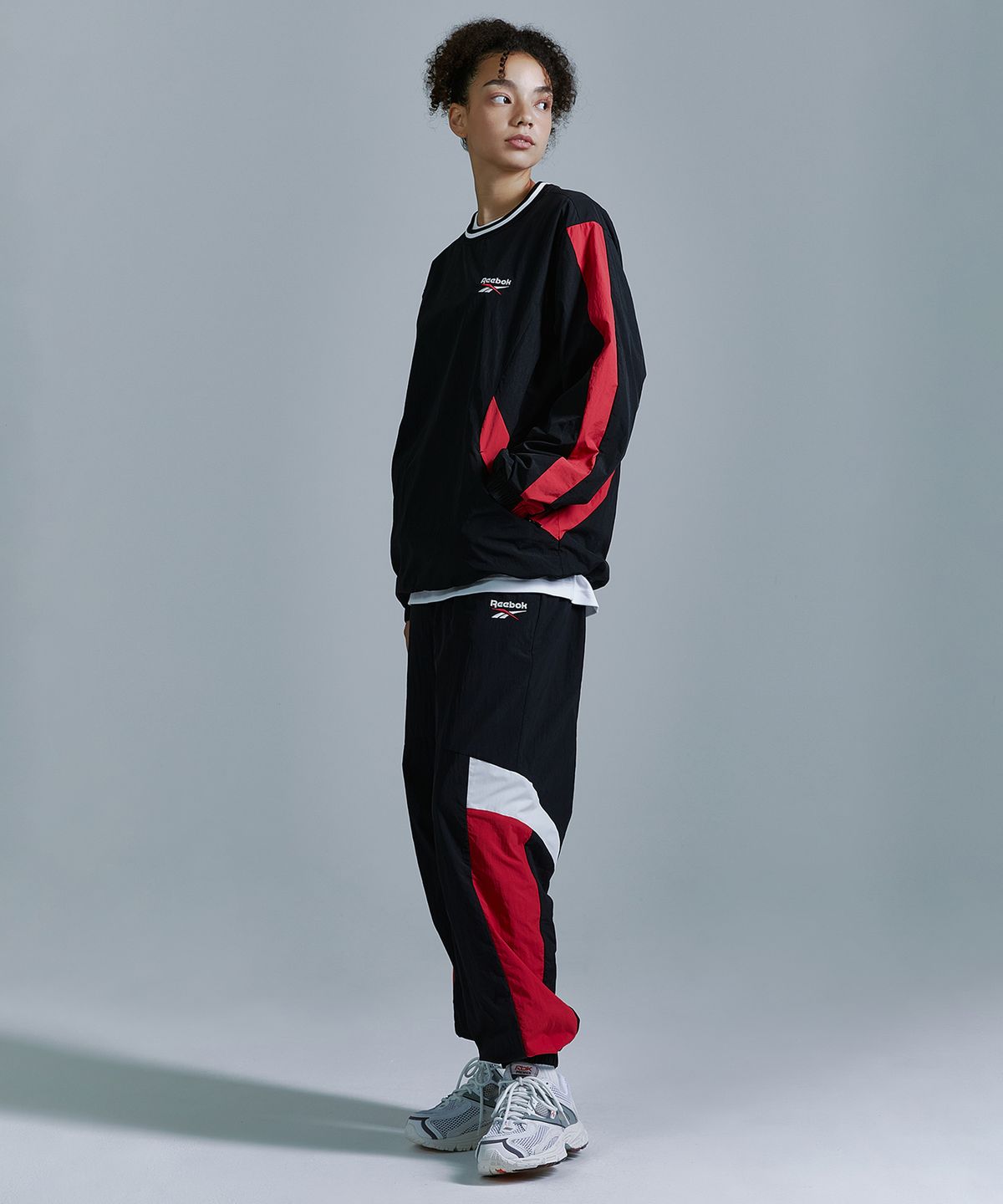 리복(REEBOK) 헤리티지 웜 조거 팬츠 - 블랙