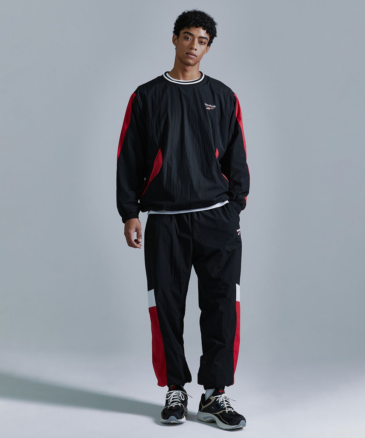 리복(REEBOK) 헤리티지 웜 조거 팬츠 - 블랙