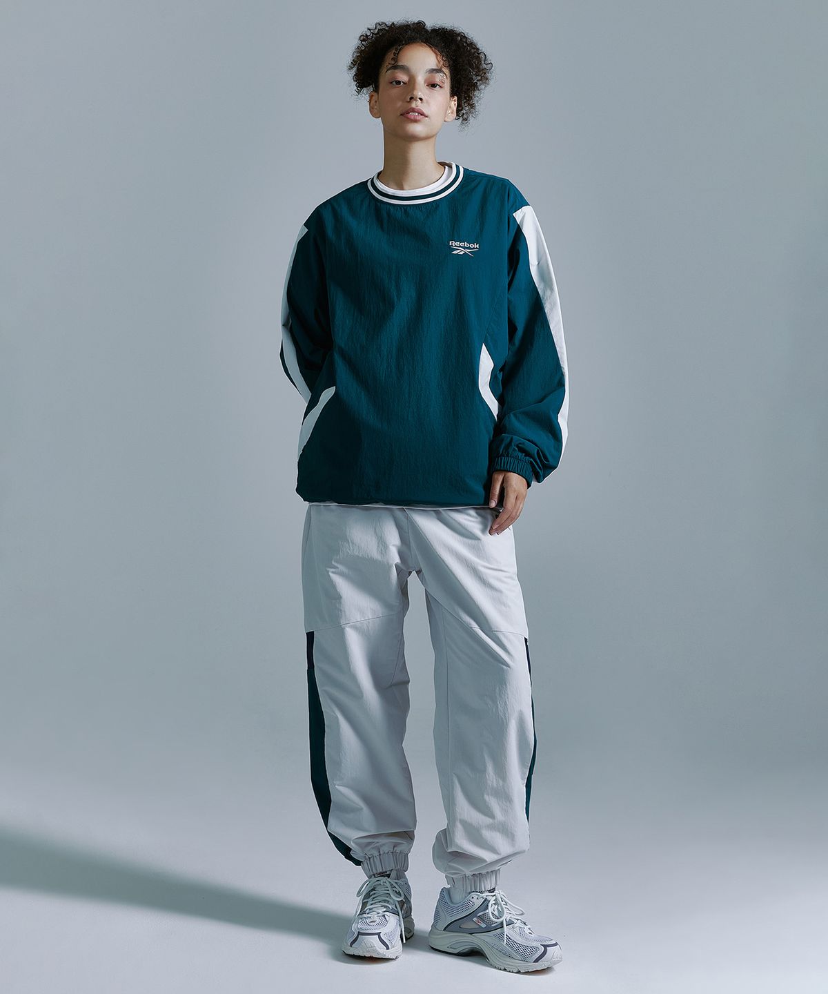 리복(REEBOK) 헤리티지 웜 조거 팬츠 - 베이지