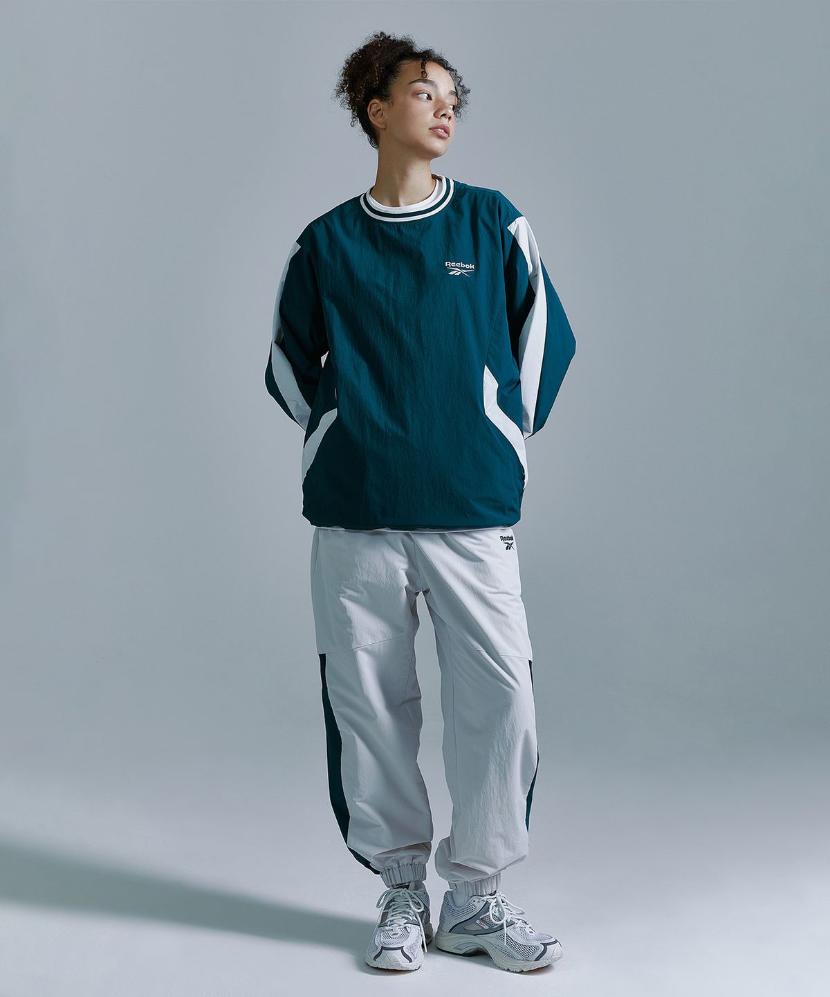 리복(REEBOK) 헤리티지 웜 조거 팬츠 - 베이지