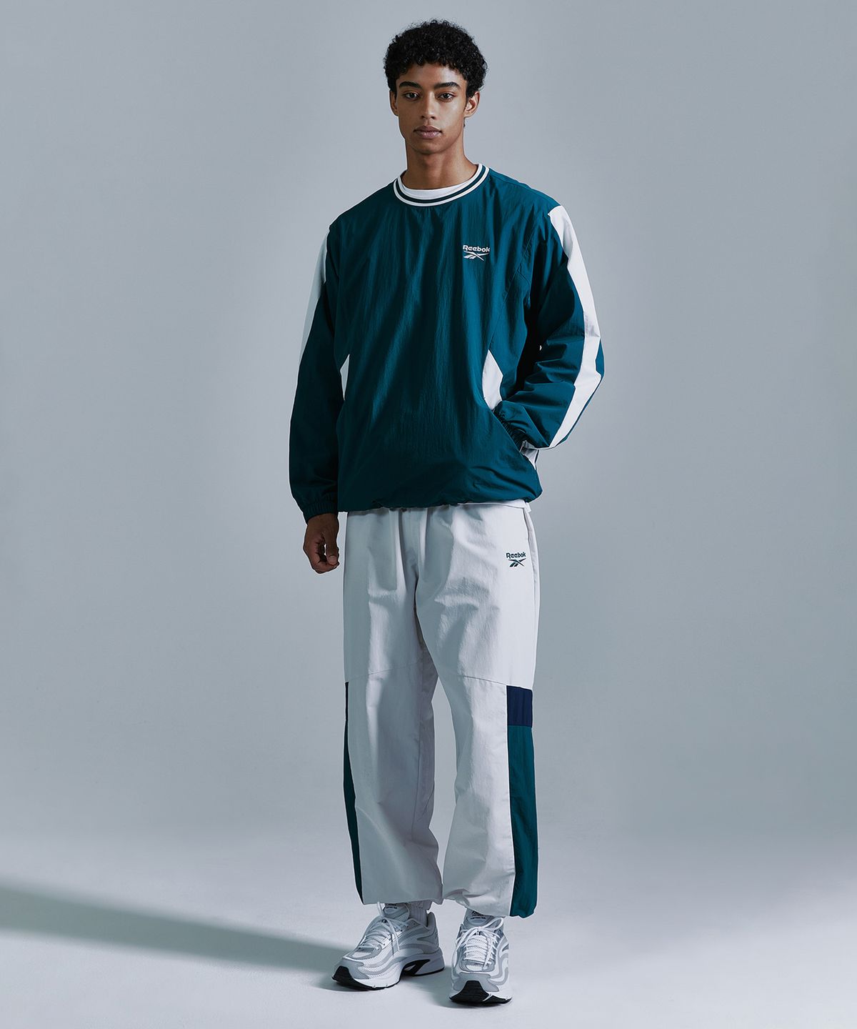 리복(REEBOK) 헤리티지 웜 조거 팬츠 - 베이지