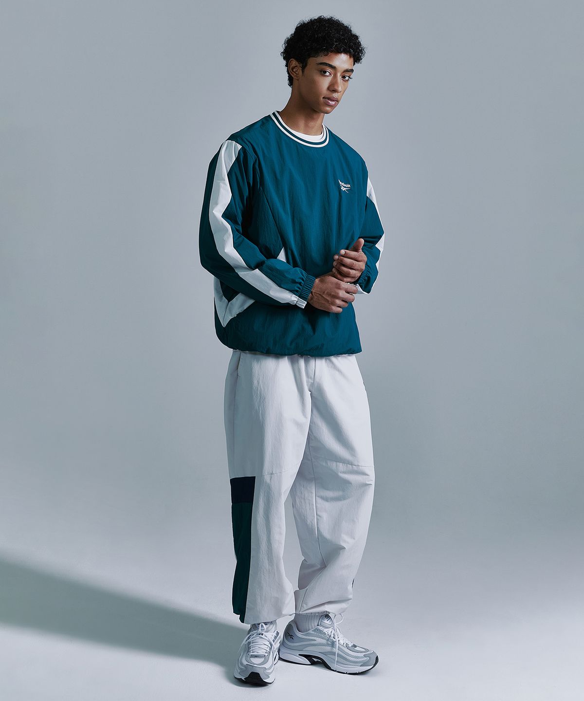 리복(REEBOK) 헤리티지 웜 조거 팬츠 - 베이지