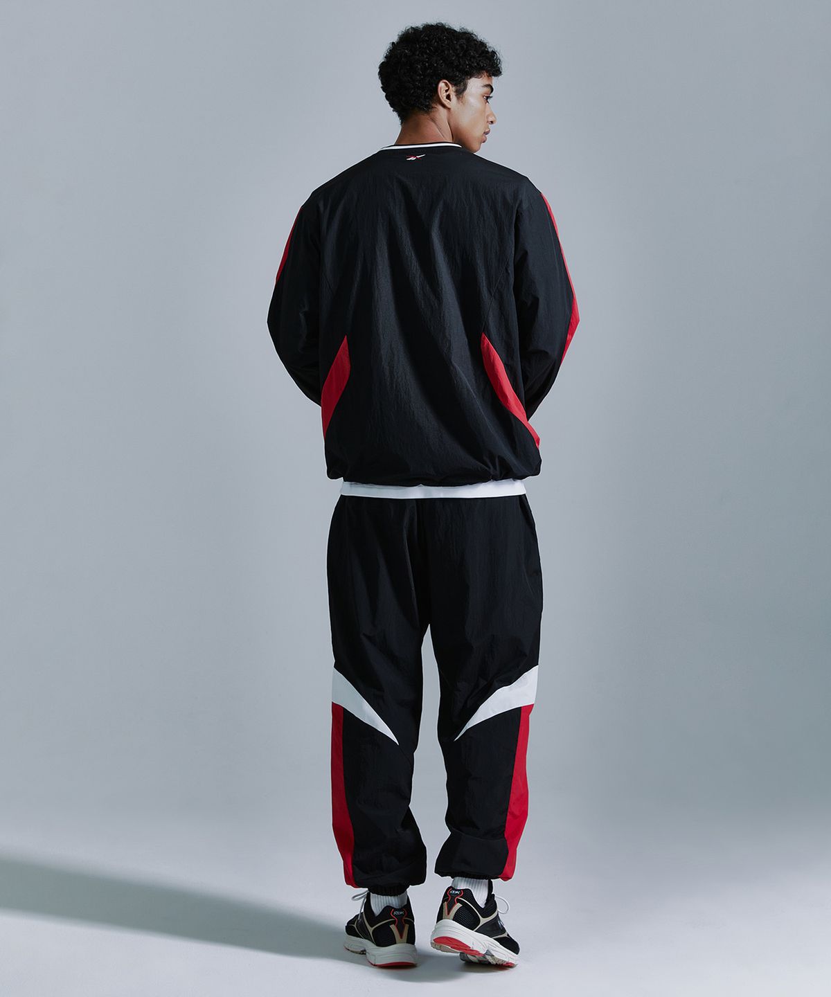 리복(REEBOK) 헤리티지 우븐 웜 피스테 - 블랙