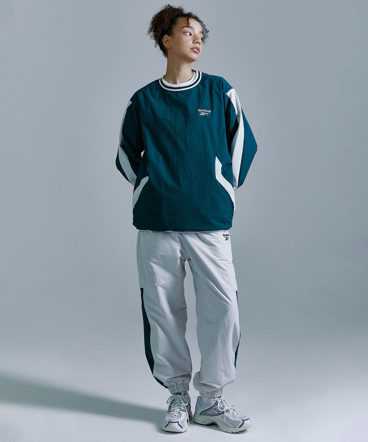 리복(REEBOK) 헤리티지 우븐 웜 피스테 - 그린