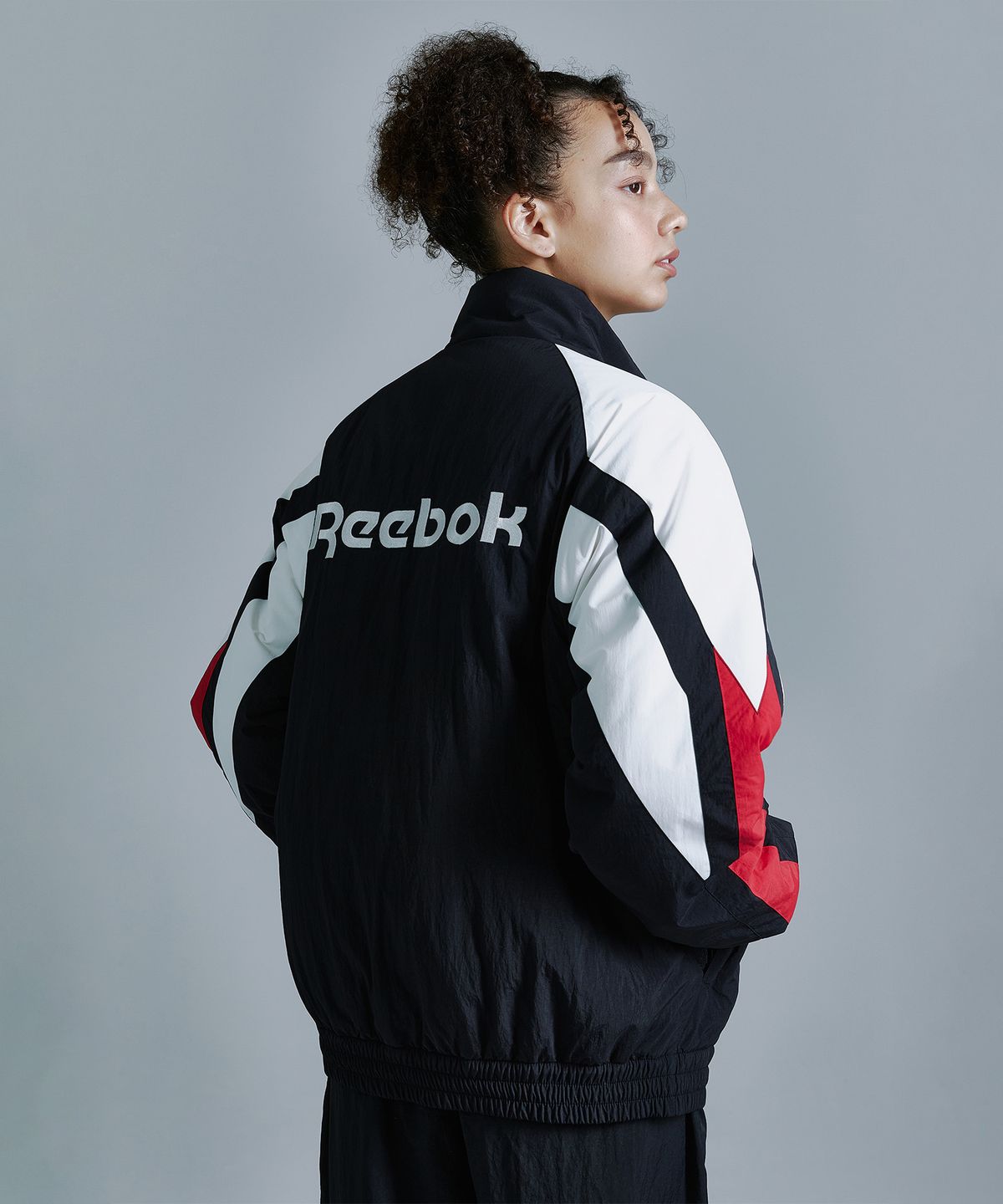 리복(REEBOK) 헤리티지 패딩 자켓 - 블랙
