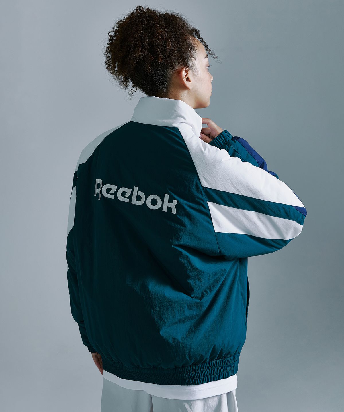 리복(REEBOK) 헤리티지 패딩 자켓 - 그린
