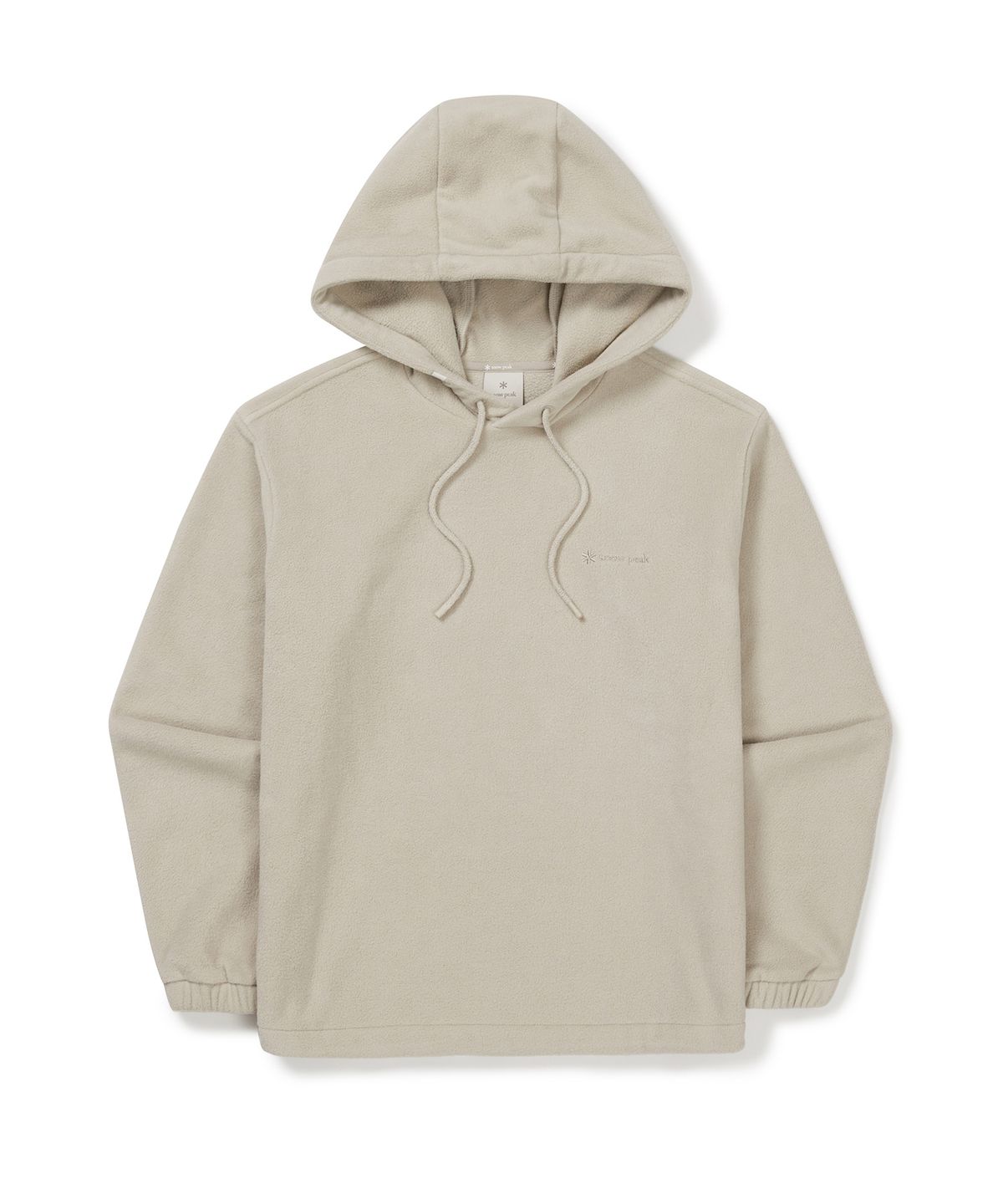 스노우피크 어패럴(SNOWPEAK APPAREL) 플리스 여성 후드 티셔츠 (S24WWFHD79) Beige