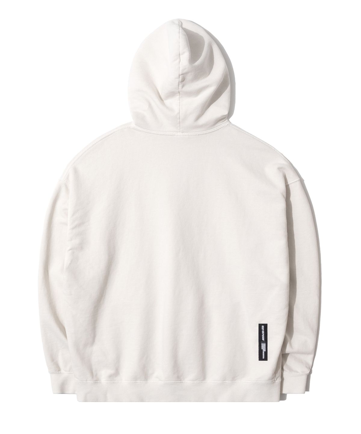 큐티에잇 가먼츠(QT8 GARMENTS) RG Twins Vintage Washed Hoodie (Ecru)