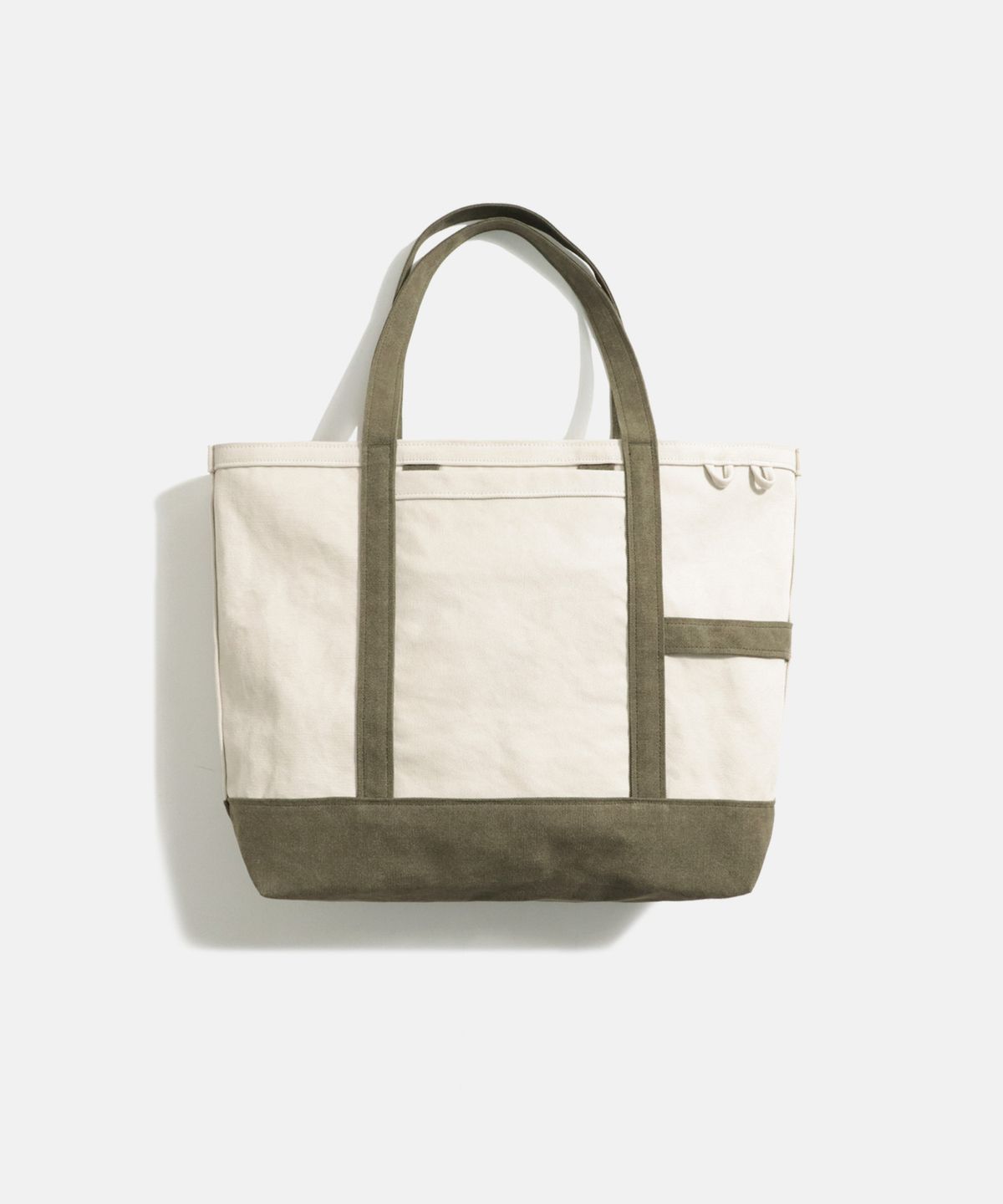 에스피오나지(ESPIONAGE) Heavy Canvas Tote Bag Olive
