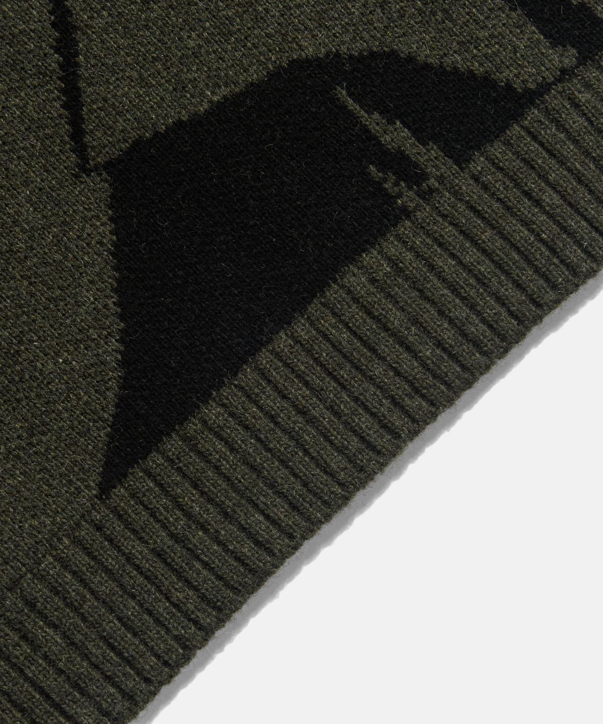 에스피오나지(ESPIONAGE) Beethoven Knit Sweater Olive