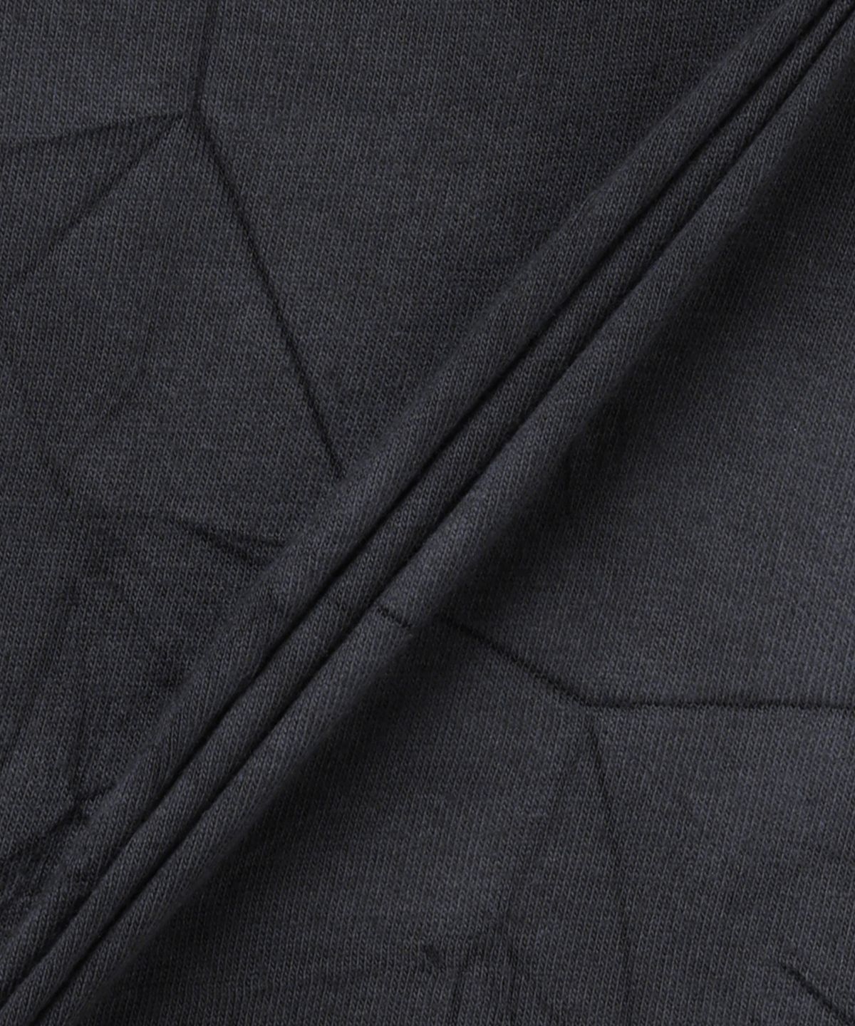 발렌시아가(BALENCIAGA) 오버사이즈 반소매 티셔츠 - 워시드 블랙:화이트 / 787349TRVF99034