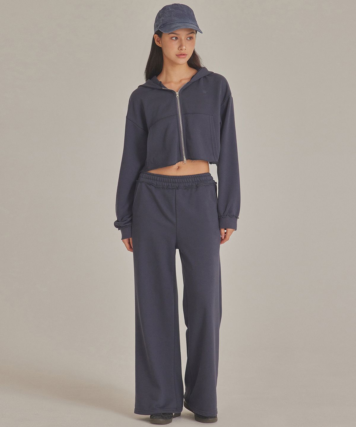 탑걸(TOPGIRL) CUTTING EDGE ZIP-UP HOODIE+PANTS SET_T423OT804