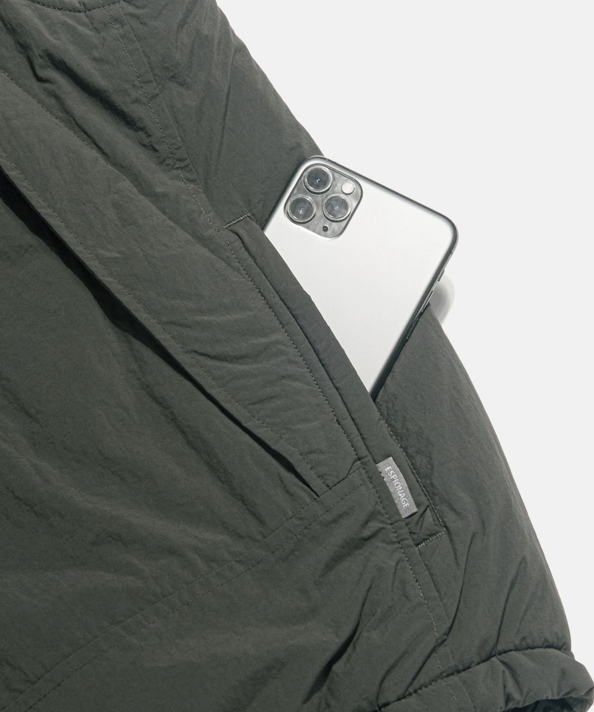 에스피오나지(ESPIONAGE) PCU Level 7 Insulated Vest Dark Grey