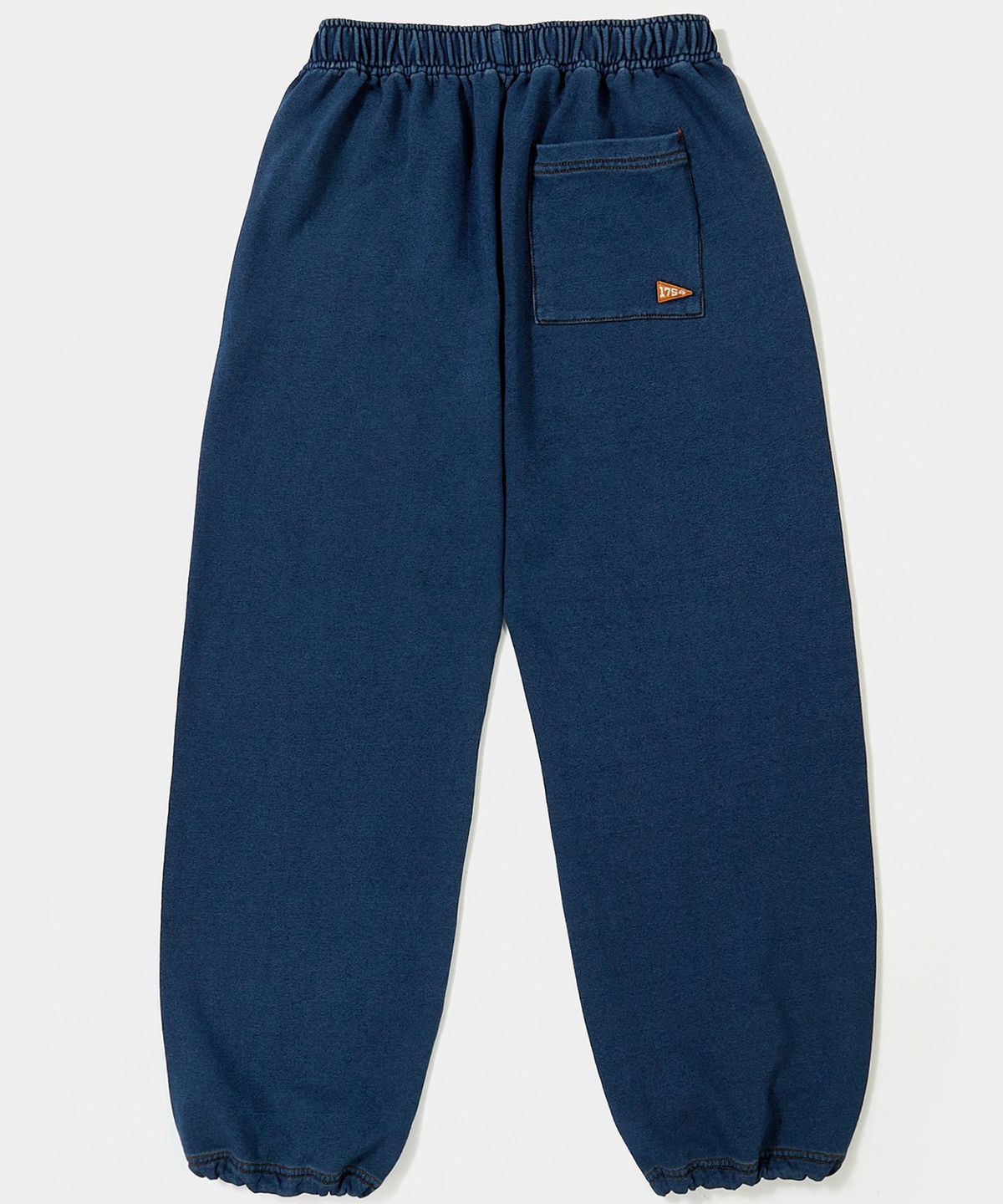 컬럼비아 유니버시티(COLUMBIA UNIVERSITY) TINY SCRIPT DENIM TERRY LOOSE SWEATPANTS 미드나잇데님