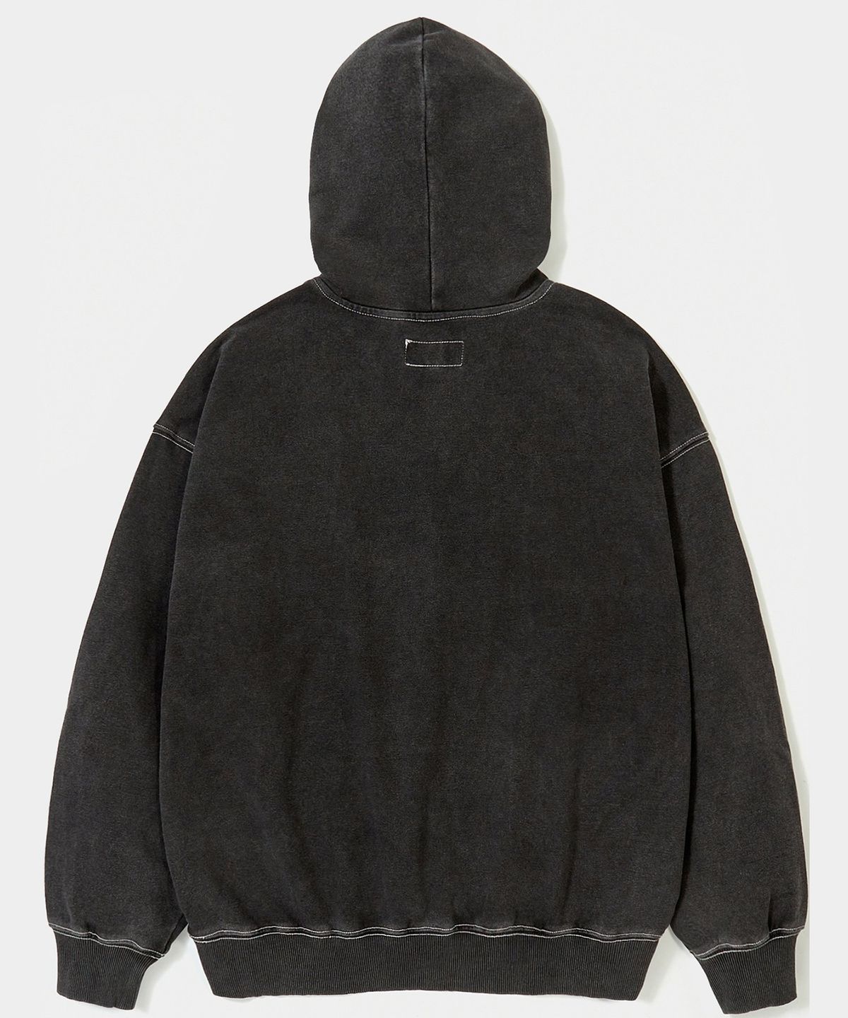 컬럼비아 유니버시티(COLUMBIA UNIVERSITY) CU BIG ARCH DENIM TERRY HOODIE 블랙데님