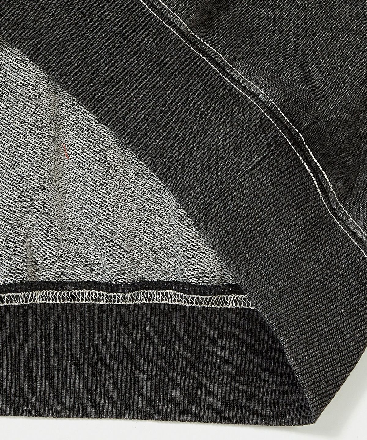 컬럼비아 유니버시티(COLUMBIA UNIVERSITY) CU BIG ARCH DENIM TERRY HOODIE 블랙데님