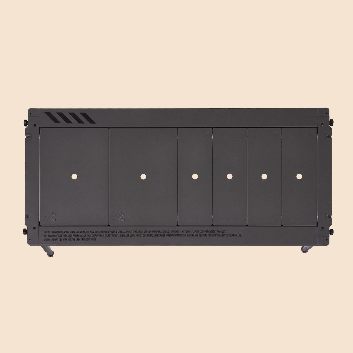 카고 컨테이너(CARGO CONTAINER) 컴포트 IGT 테이블_그레이