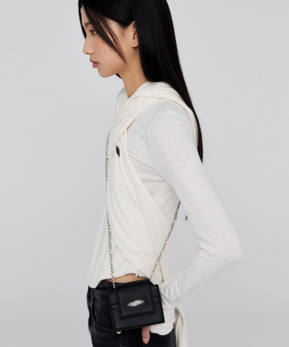 ★Opening Project★ Micro Chain Cross Bag (2色) OPENING PROJECT] Micro Chain Cross Bag - 2 color