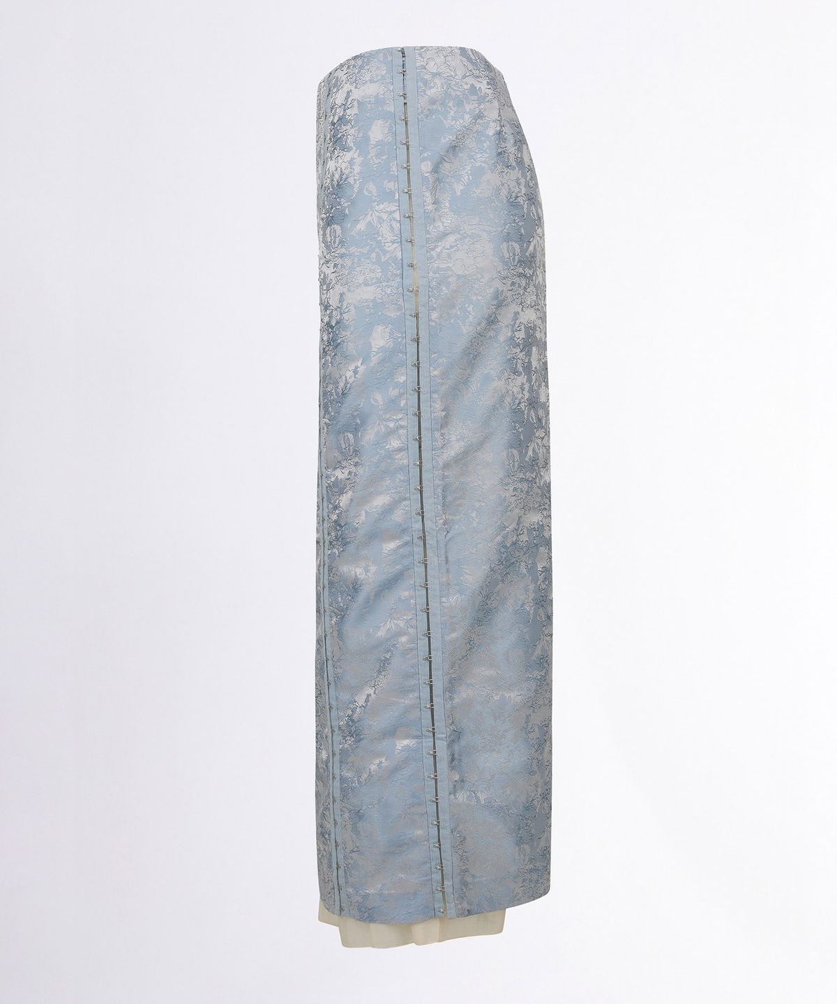 스컬프터(SCULPTOR) Jacquard Layered Skirt Blue