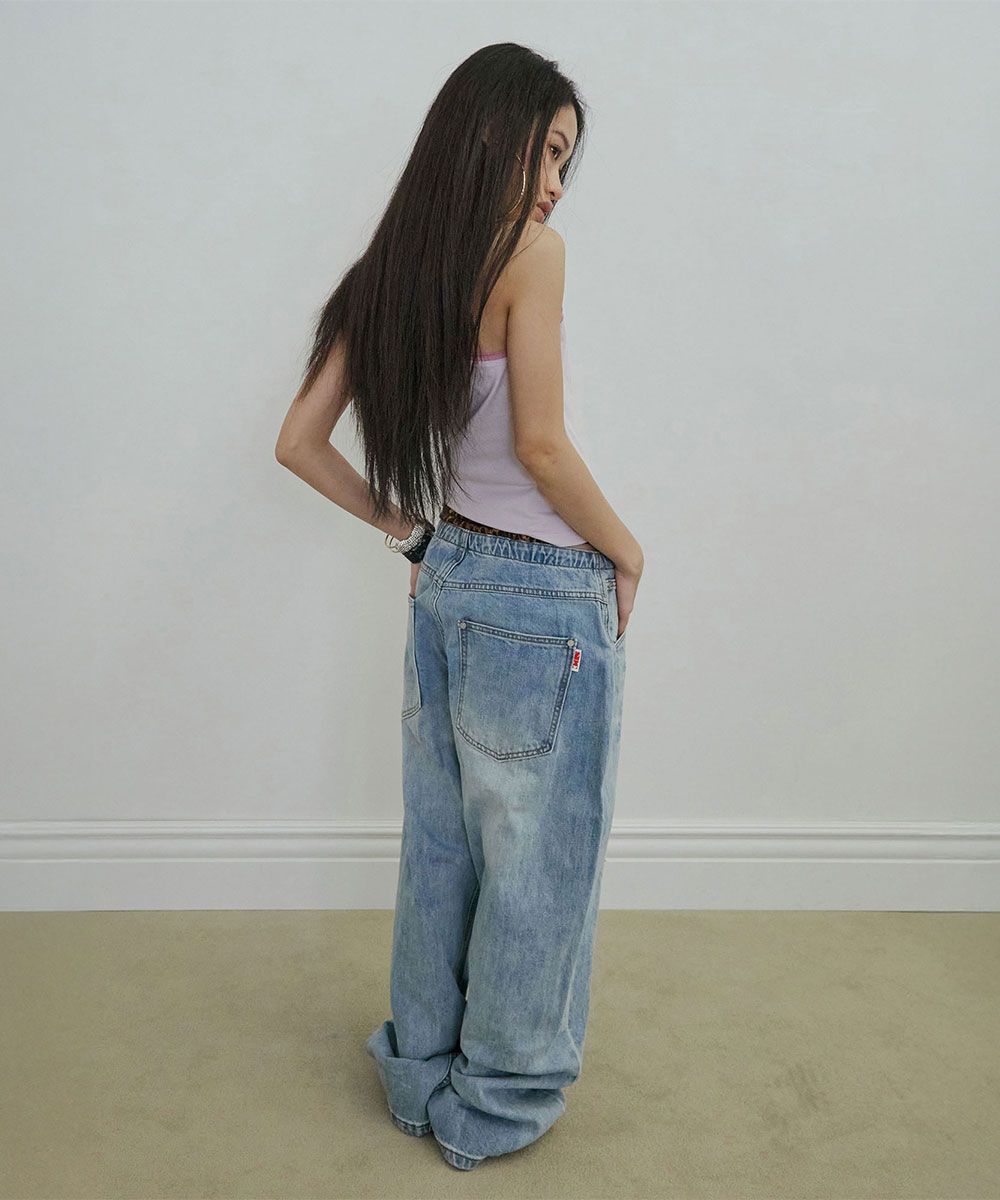 스컬프터(SCULPTOR) Everyday Lowrise Denim Light Blue - 사이즈