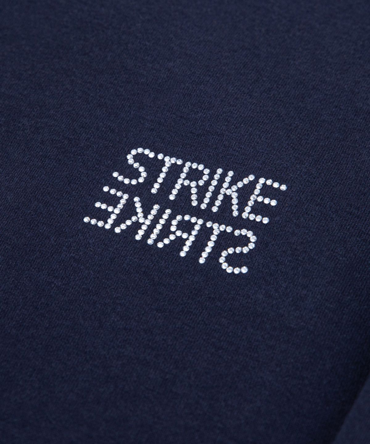 스트라이크(STRIKE) Soft Crystal Logo Over Hoodie (NAVY)
