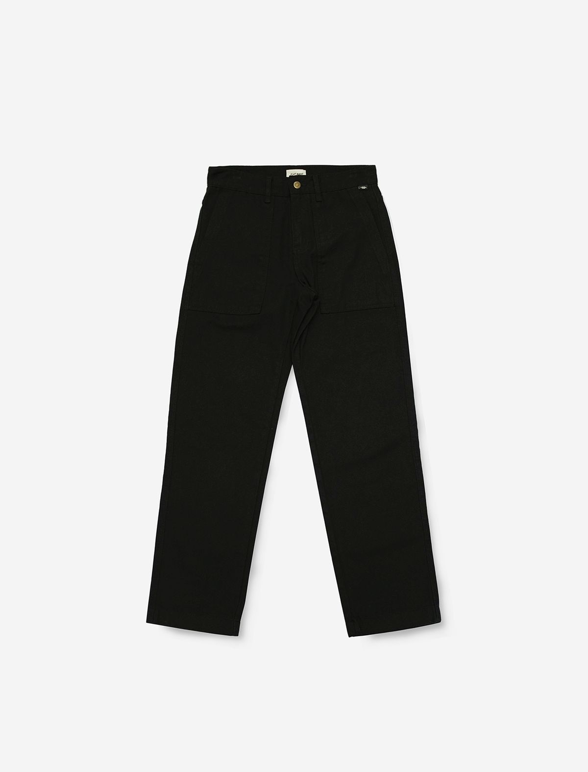 플랫웨이브 인 서울(FLATWAVE IN SEOUL) Pinn Washed Canvas Pants Black