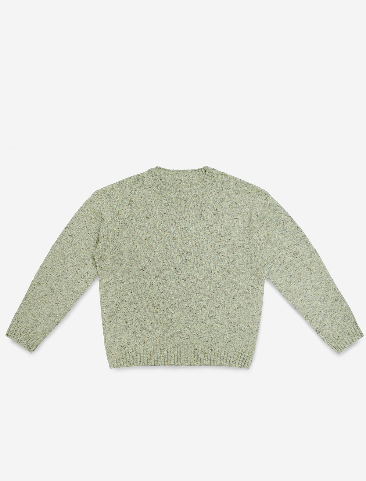 플랫웨이브 인 서울(FLATWAVE IN SEOUL) Brison Mild Round Knit Sweater Mint