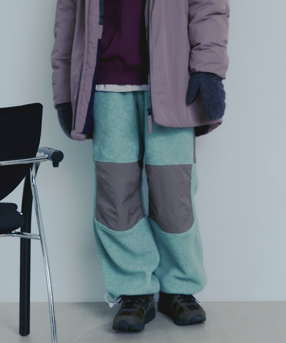 아웃도어 프로덕츠(OUTDOOR PRODUCTS) POLARTEC® COLOR BLOCK PANTS (GREEN)