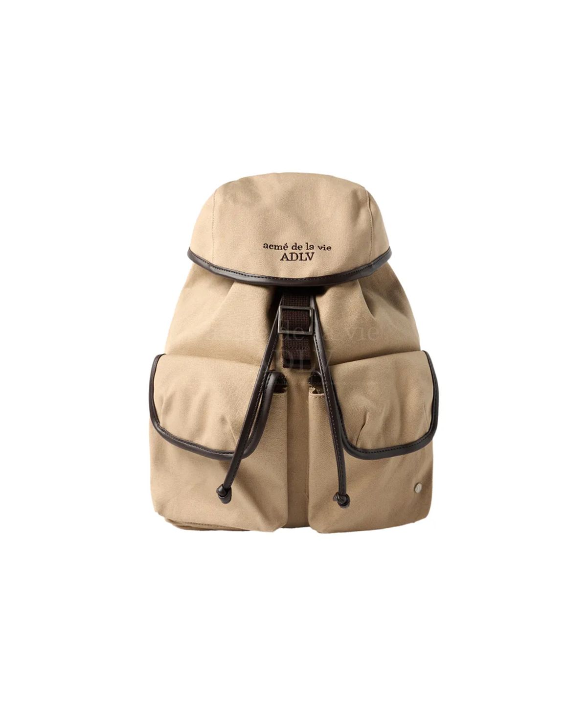 아크메드라비(ACME DE LA VIE) BASIC LOGO TRIANGLE POCKET BACKPACK (3COLOR)