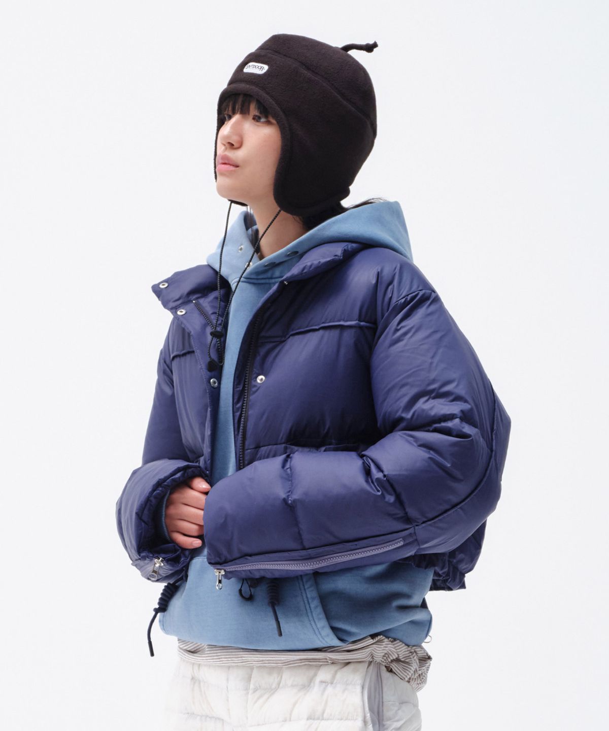 아웃도어 프로덕츠(OUTDOOR PRODUCTS) W HIGH NECK PUFFER (PURPLE)