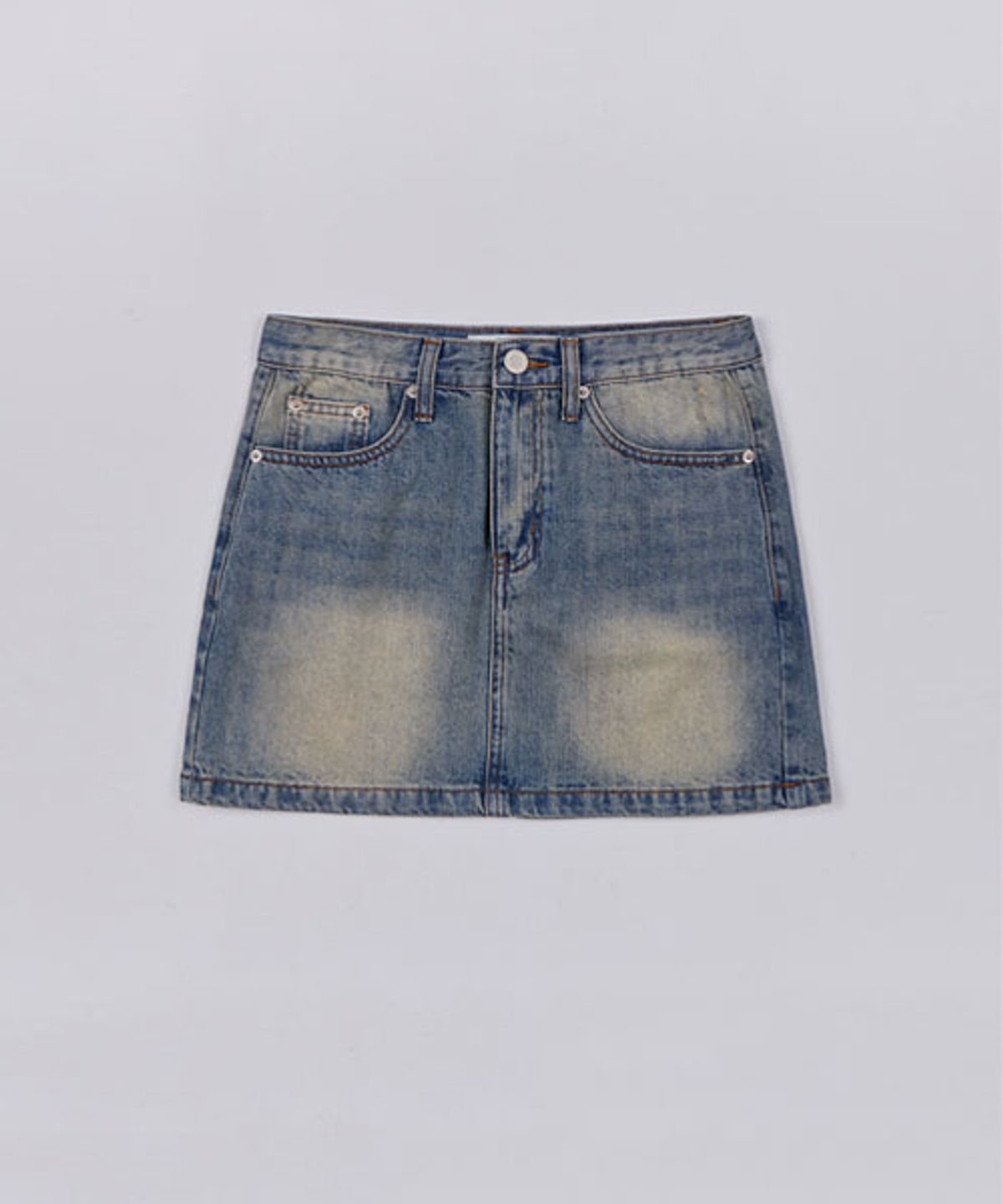 헤인트(HAINT) HEIDE MINI DENIM SKIRT_3COLORS_LIGHT BLUE
