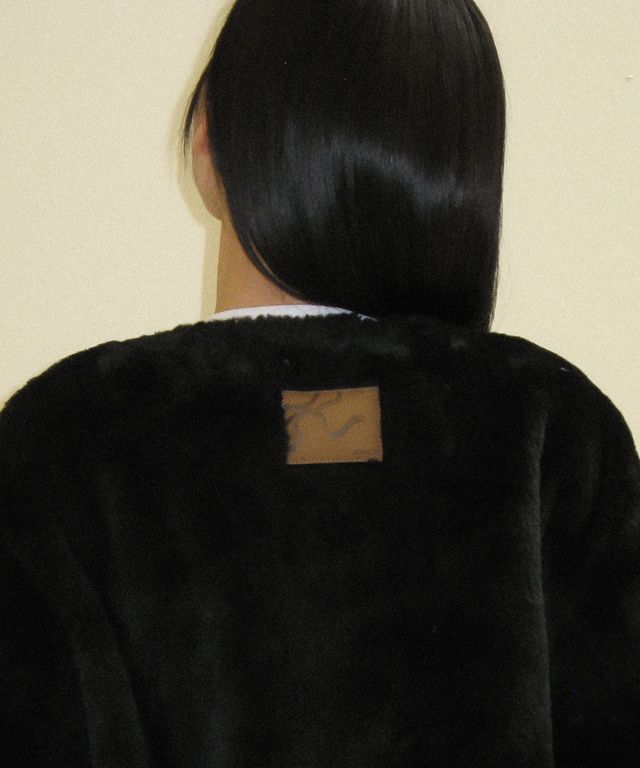 [RONRON] SUEDE FUR MUSTANG ジャケット★新作・24AW★韓国★ MUSINSA公式 | RONRON SUEDE FUR MUSTANG JACKET BLACK