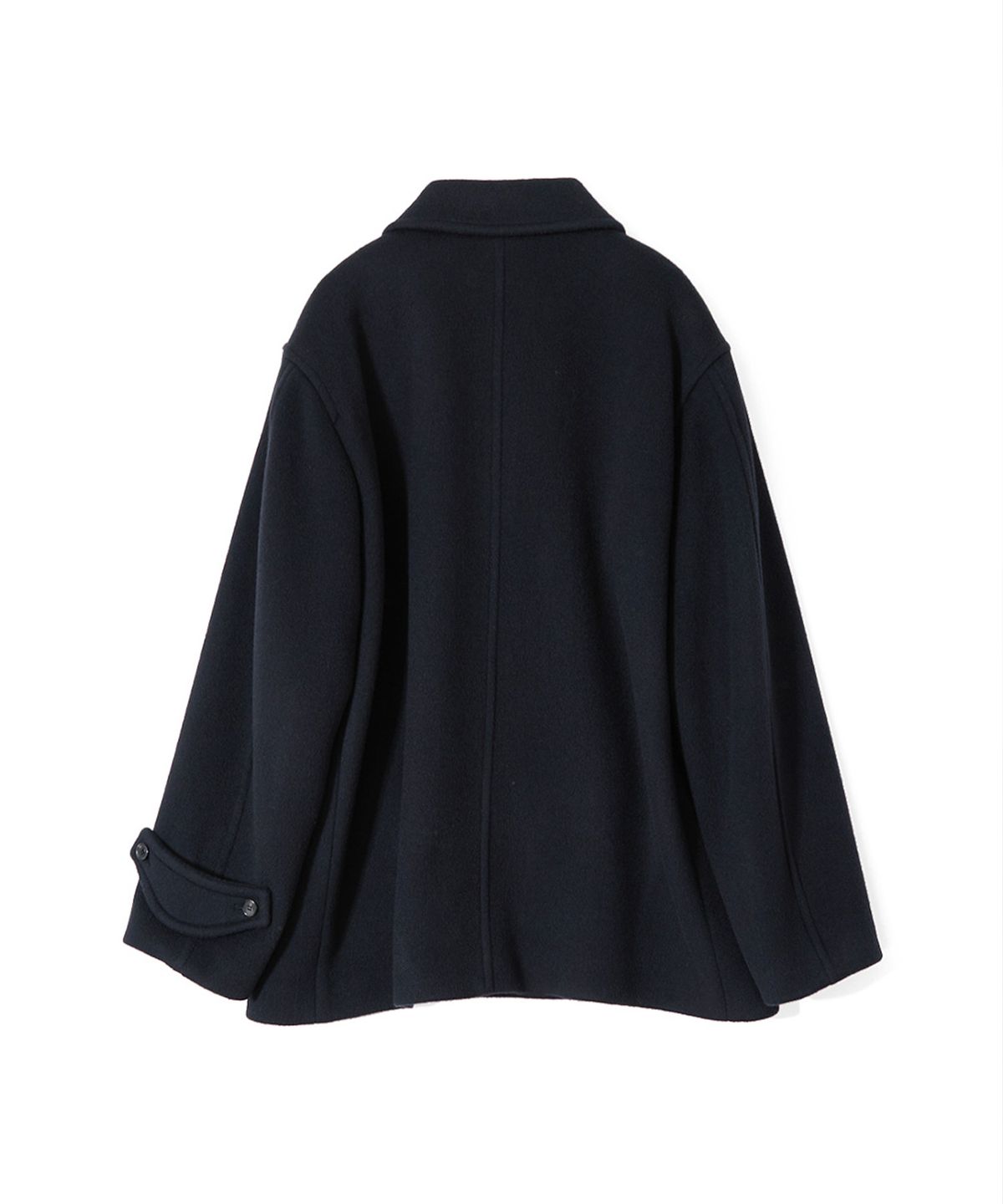 홀리선(HORLISUN) Newyear Wool Half Coat Dark Navy