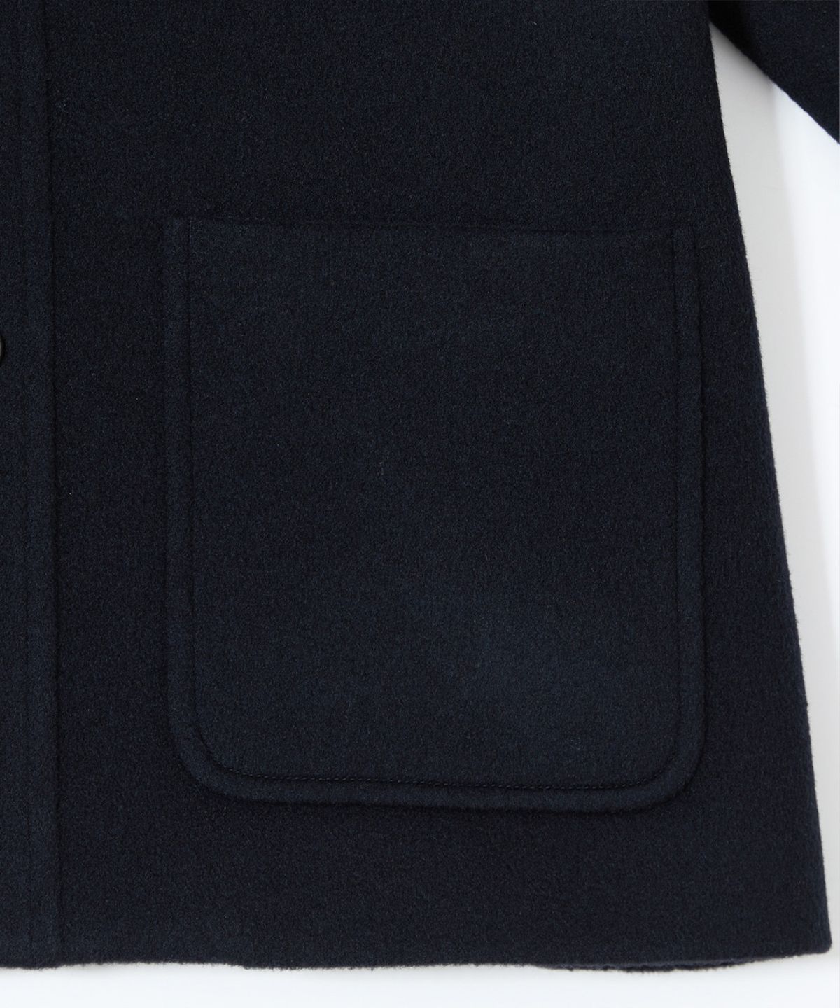 홀리선(HORLISUN) Newyear Wool Half Coat Dark Navy