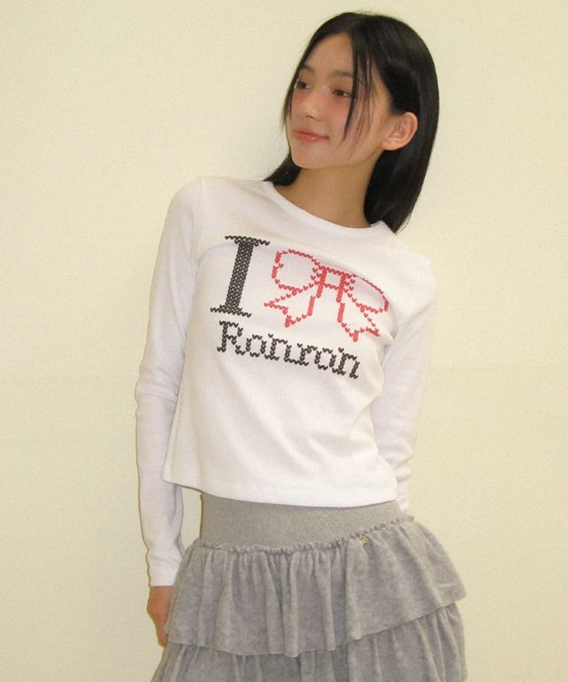 RONRON★韓国★人気★I RIBBON SLIM CROP LONG SLEEVE 3色 MUSINSA | RONRON I RIBBON SLIM CROP LONG SLEEVE WHITE
