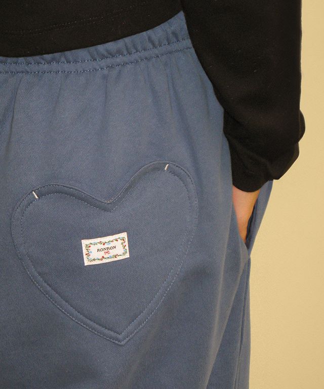 MUSINSA | RONRON BACK HEART STITCH POCKET SWEAT JOGGER PANTS