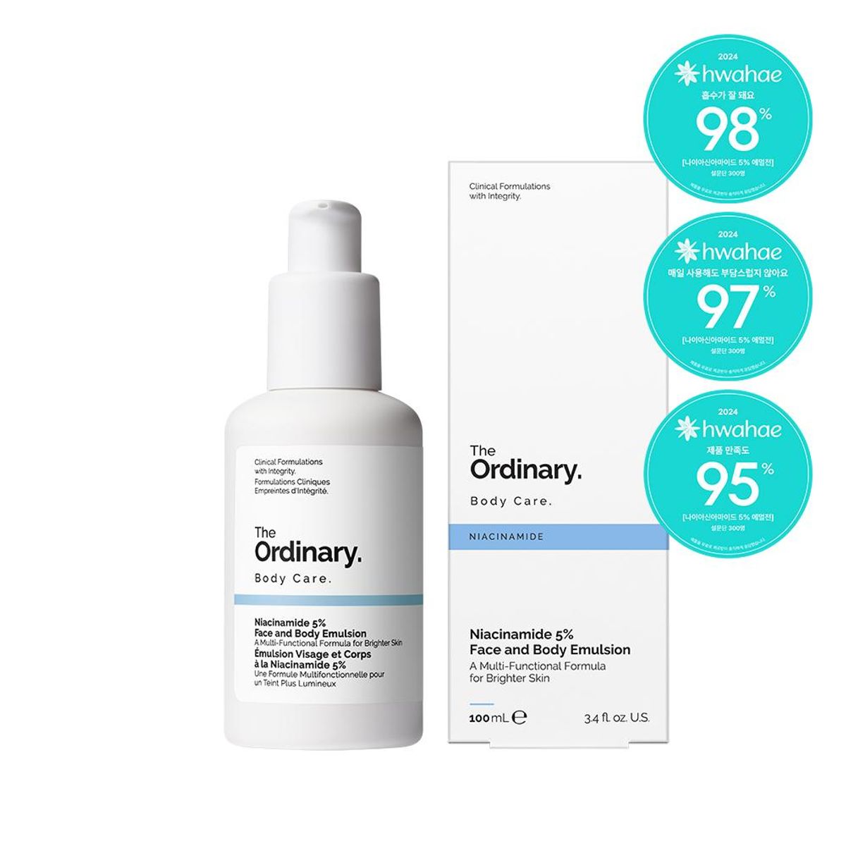 디오디너리(THE ORDINARY) 나이아신아마이드 5％ 페이스 앤 바디 에멀전 100ml