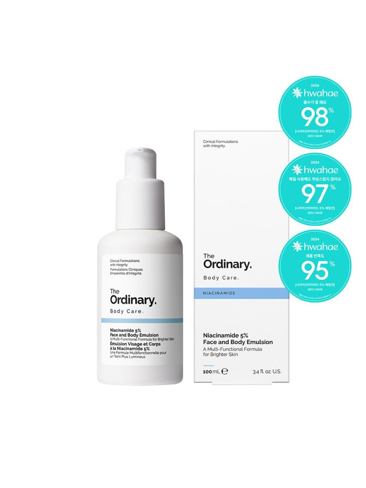 디오디너리(THE ORDINARY) 나이아신아마이드 5％ 페이스 앤 바디 에멀전 100ml