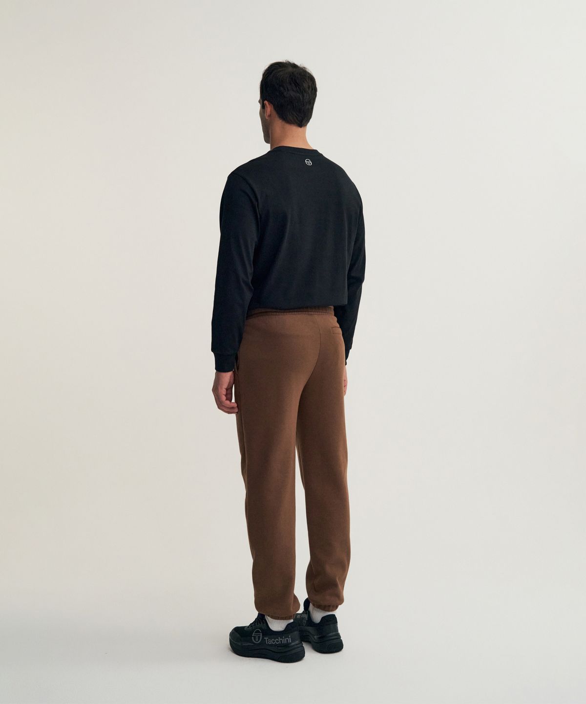 세르지오 타키니(SERGIO TACCHINI) M 데일리 스웻 기모 조거 팬츠 (D.Brown)