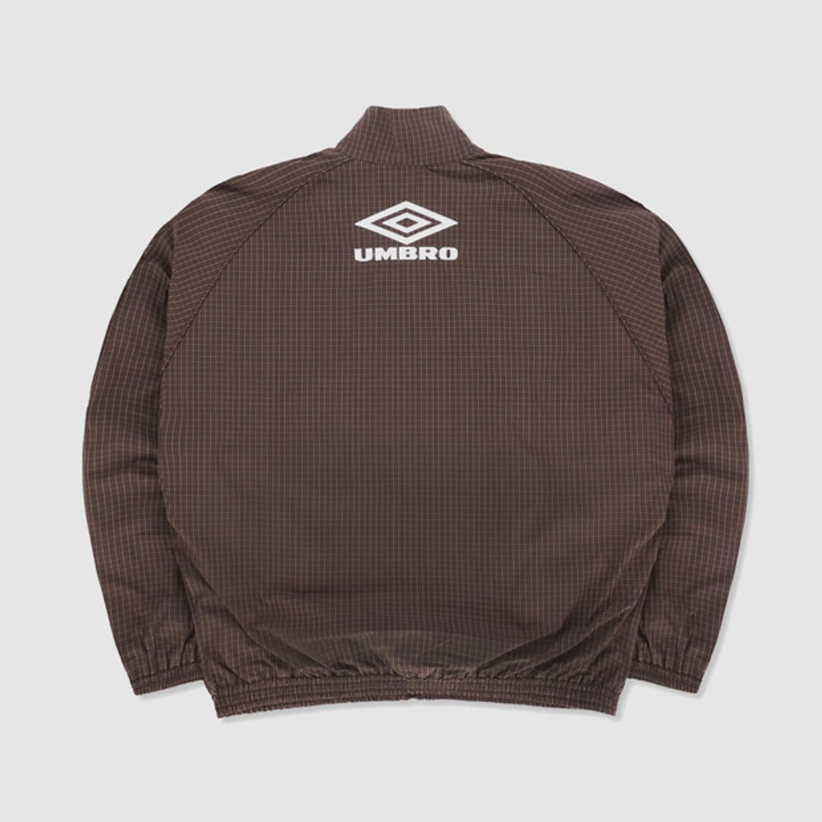 엄브로(UMBRO) [UMB X SLAM JAM] 미니체크 트랙자켓 브라운(UP411CJKO1)